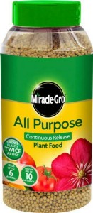 MIRACLE GRO PLANT FOOD CONTINUOUS RELEASE 900g
